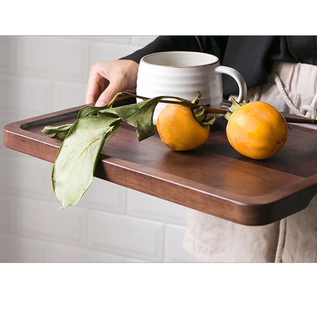 3 Sizes Wooden Serving Tray with Handles Serving Tea Breakfast Wood Kitchen Platter
3 Sizes Wooden Serving Tray with Handles Serving Tea Breakfast Wood Kitchen Platter