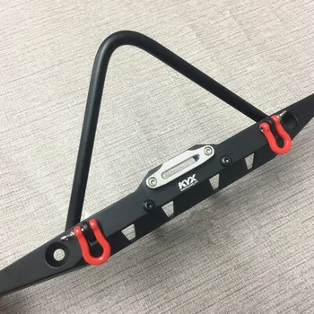 1PC Climbing Car Front Bumper Metal Anti-collision Bar with LED Light Strip+Car Shell Column for 1:10 Axial scx10-ll RC Cars
1PC Climbing Car Front Bumper Metal Anti-collision Bar with LED Light Strip+Car Shell Column for 1:10 Axial scx10-ll RC Cars