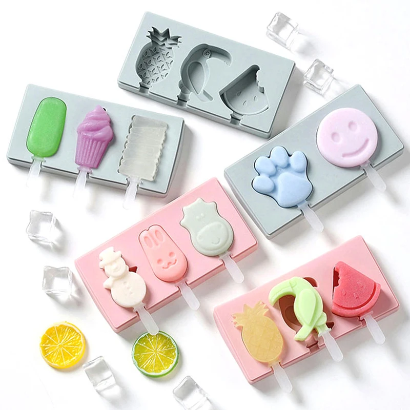 Leeseph Popsicle Molds, Silicone Reusable Ice Cream Mold With Lids and Sticks, Easy-release, BPA-free, Cute Creative DIY
Leeseph Popsicle Molds, Silicone Reusable Ice Cream Mold With Lids and Sticks, Easy-release, BPA-free, Cute Creative DIY