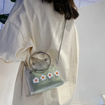 Women Bag Fashion Solid Color Transparent Jelly Chain Shoulder Messenger sac main femme torebka damska shopper handtassen dames
Women Bag Fashion Solid Color Transparent Jelly Chain Shoulder Messenger sac main femme torebka damska shopper handtassen dames