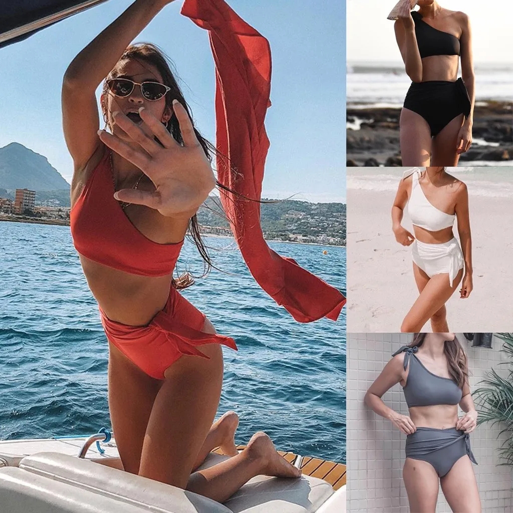 swimsuit 2019 Women High Waisted Bikini Halter Neck Bikini Bandage Two Piece Swimsuit free shipping
swimsuit 2019 Women High Waisted Bikini Halter Neck Bikini Bandage Two Piece Swimsuit free shipping