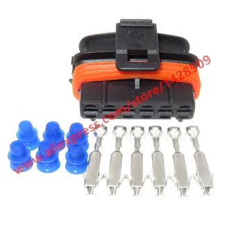 20 Sets 6 Pin Auto Gas Accelerator Pedal Connector Waterproof Cable Plug For Fiat Hyhundai Kia Smart 1 928 403 202 1928403202
20 Sets 6 Pin Auto Gas Accelerator Pedal Connector Waterproof Cable Plug For Fiat Hyhundai Kia Smart 1 928 403 202 1928403202