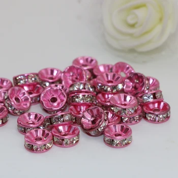 New arrival 30pcs pink spacers accessorie beads high grade rhinestone crystal abacus rondelle 6 8 10 12mm jewelry findings B2817
New arrival 30pcs pink spacers accessorie beads high grade rhinestone crystal abacus rondelle 6 8 10 12mm jewelry findings B2817