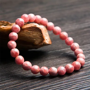 7mm Genuine Red Rose Natural Rhodochrosite Bracelet Crystal Round Bead Stretch Bracelet For Women
7mm Genuine Red Rose Natural Rhodochrosite Bracelet Crystal Round Bead Stretch Bracelet For Women