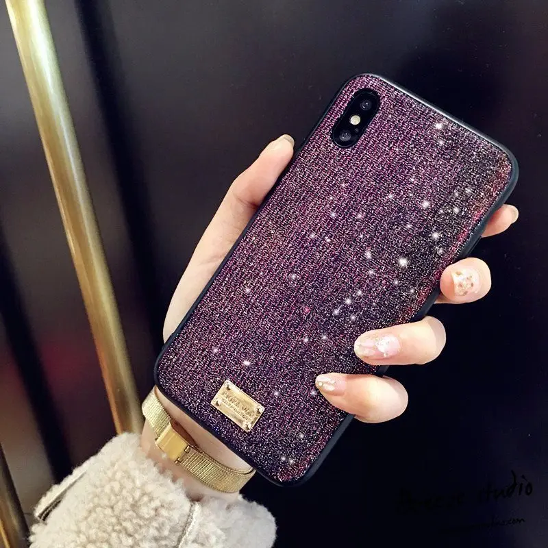 Luxury Brand 3D Metal Letter Label Glitter Diamond soft bling phone case for iphone 6 S 7 7 plus 8 X XS XR XS MAX 11 Pro cover
Luxury Brand 3D Metal Letter Label Glitter Diamond soft bling phone case for iphone 6 S 7 7 plus 8 X XS XR XS MAX 11 Pro cover