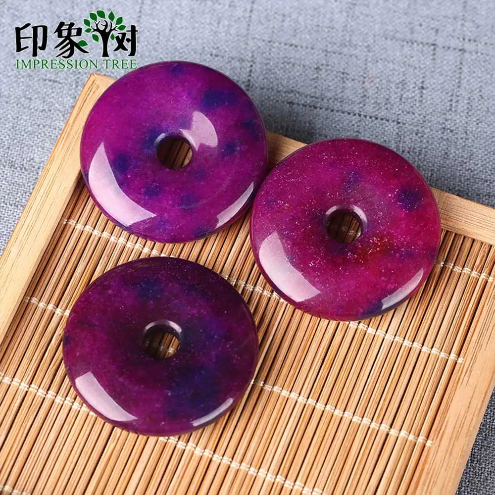 Donut Flat Round Beads Pendant Handmade Purple Stone Jad e 3pcs 40X8mm Fit Necklace DIY For Jewelry Making DIY 18005
Donut Flat Round Beads Pendant Handmade Purple Stone Jad e 3pcs 40X8mm Fit Necklace DIY For Jewelry Making DIY 18005