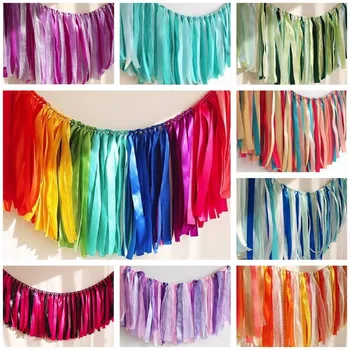 CAMMITEVER Rainbow Blue Purple Valentine's Day Ribbon Banners Garland Ornaments Wedding Party Supplies Garland Wedding Decor
CAMMITEVER Rainbow Blue Purple Valentine's Day Ribbon Banners Garland Ornaments Wedding Party Supplies Garland Wedding Decor