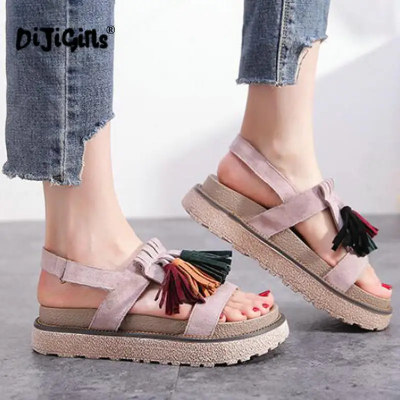 Summer Gladiator Open Toe Ankle Wrap Medium Heel Platform Sandals Slip On Flip Flops Casual Safety Women sandals Drop Ship
Summer Gladiator Open Toe Ankle Wrap Medium Heel Platform Sandals Slip On Flip Flops Casual Safety Women sandals Drop Ship