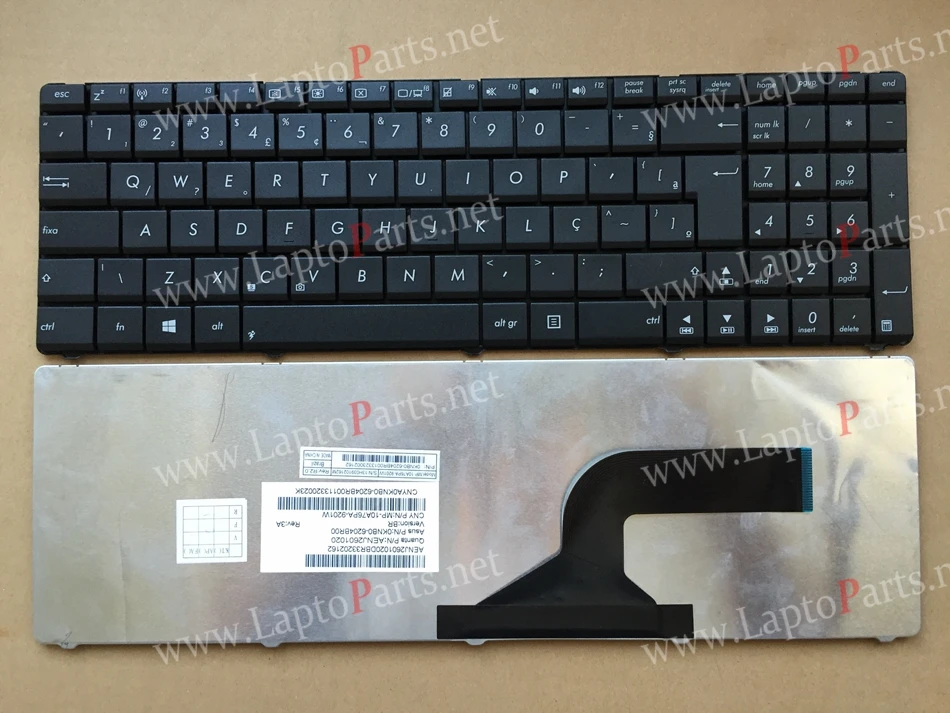 New BR Brazil Keyboard For ASUS K53S K53SV K72F N53 N50 N53S N53SV K52F G73 Laptop Keyboard
New BR Brazil Keyboard For ASUS K53S K53SV K72F N53 N50 N53S N53SV K52F G73 Laptop Keyboard