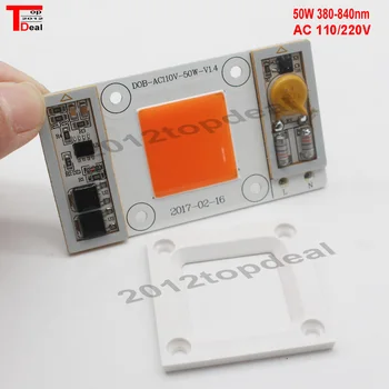 5pcs 50W 110V/ 220V 230V 240V High Power led chip built-in driver 380NM-840NM Full Spectrum Hihg Power LED light
5pcs 50W 110V/ 220V 230V 240V High Power led chip built-in driver 380NM-840NM Full Spectrum Hihg Power LED light