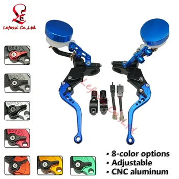 8 Colors Blue 7/8" 22mm Universal Motorcycle CNC Left Right Front Brake Master Cylinder Clutch Levers Reservoir Kit 17mm Piston
8 Colors Blue 7/8" 22mm Universal Motorcycle CNC Left Right Front Brake Master Cylinder Clutch Levers Reservoir Kit 17mm Piston