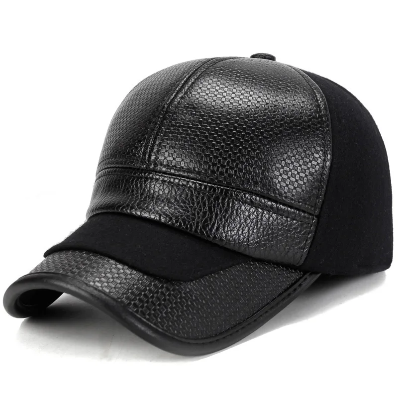 2019 Wholesale Russian Men Winter Hat Pu Leather Baseball Caps Brand Snapback Snow Hat Outdoor Ear Protection Cap
2019 Wholesale Russian Men Winter Hat Pu Leather Baseball Caps Brand Snapback Snow Hat Outdoor Ear Protection Cap