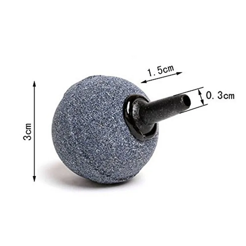 7 2PCS Air Bubble Stone Aerator For Aquarium Fish Tank Pump Hydroponic Oxygen Plate Mini Aquariums Accessories Air Pump Sphere