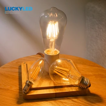 LUCKYLED 2PCS LED Bulb 2W 4W 6W 7W 8W E27 Led Lamp 220V 240V 110V E14 Led Filament Vintage LED light bulb For Home Lighting
LUCKYLED 2PCS LED Bulb 2W 4W 6W 7W 8W E27 Led Lamp 220V 240V 110V E14 Led Filament Vintage LED light bulb For Home Lighting