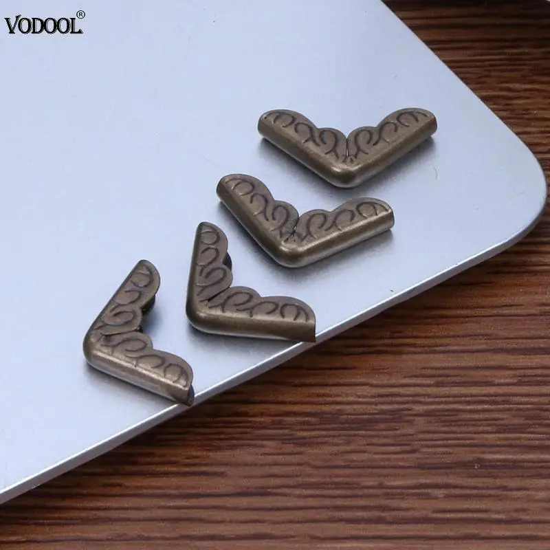 Угловые протекторы для ноутбука VODOOL 10 шт. папка меню Античная бронзовая