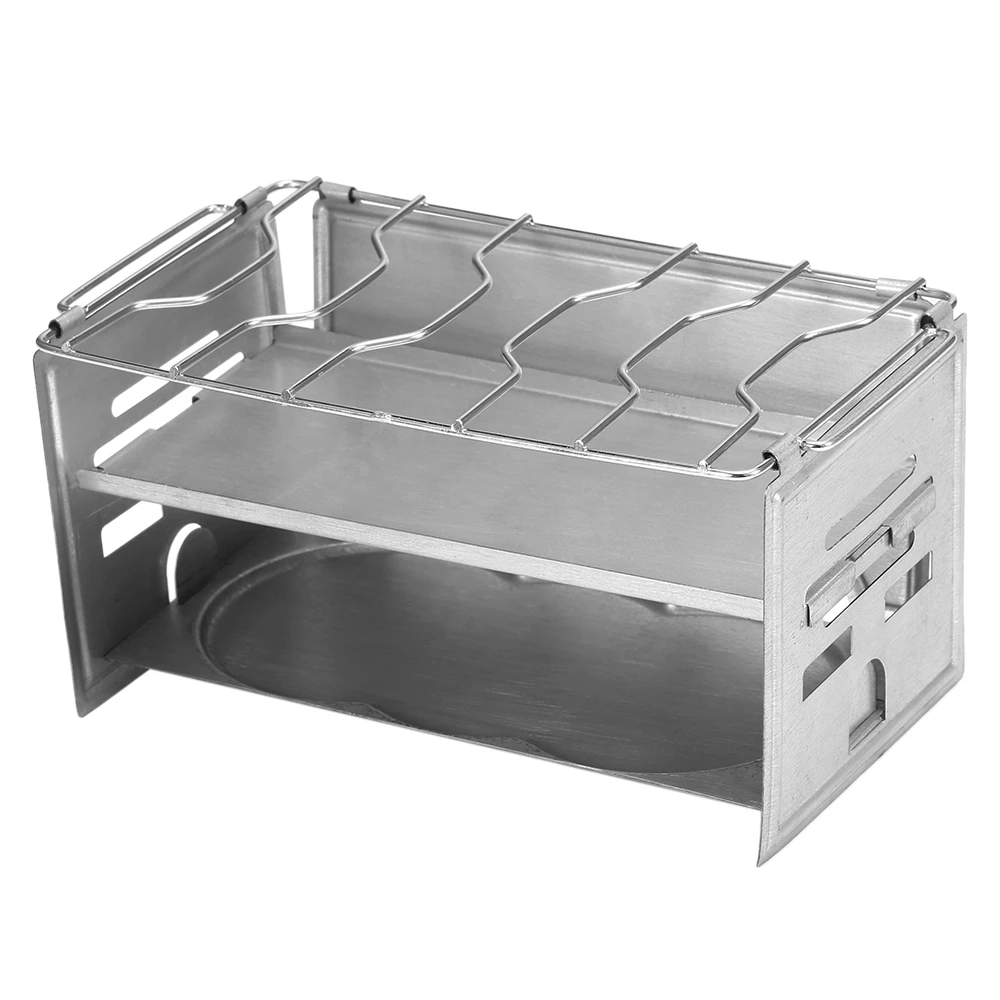 Potable Folding Stainless Steel Backpacking Wood Stove Folding Outdoor Camp Burning Stove Picnic BBQ Grill Hunting
Potable Folding Stainless Steel Backpacking Wood Stove Folding Outdoor Camp Burning Stove Picnic BBQ Grill Hunting