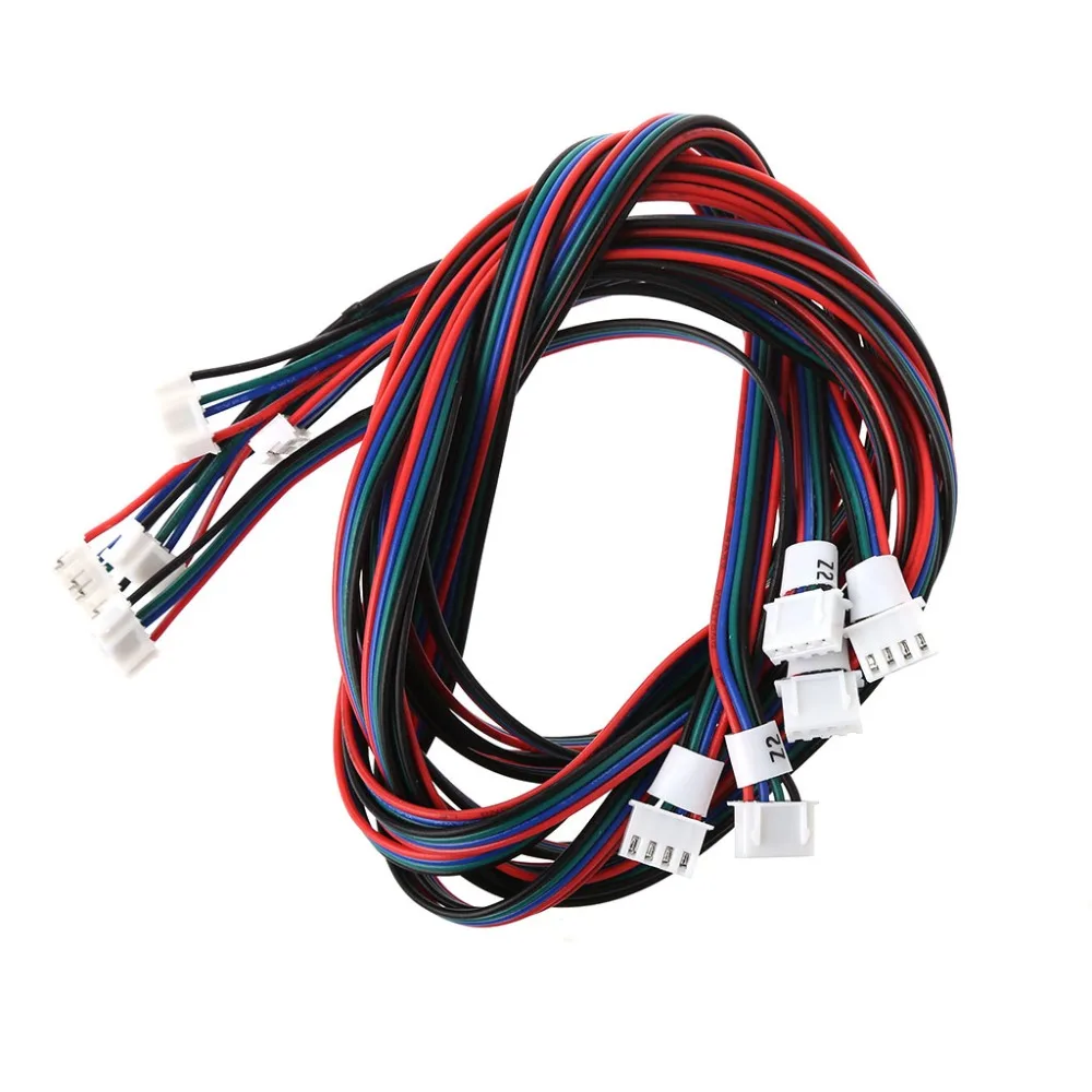 5Pcs/set 1m 3D Printer 4-Pin Female-Female XH2.54 Connector Nema17 Stepper Motor Cable For 3d Printing Parts
5Pcs/set 1m 3D Printer 4-Pin Female-Female XH2.54 Connector Nema17 Stepper Motor Cable For 3d Printing Parts