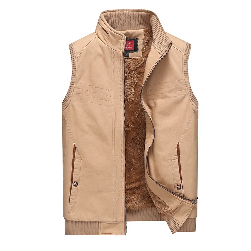 2019 Men's Winter Fleece Vest Casual Slim Waistcoat Cotton Sleeveless Jacket Colete Masculino Male Thick Warm Vest Male Clothing
2019 Men's Winter Fleece Vest Casual Slim Waistcoat Cotton Sleeveless Jacket Colete Masculino Male Thick Warm Vest Male Clothing