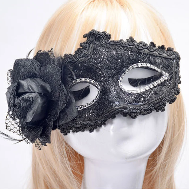 New Venetian Mask Lace Rhinestone Leather slipknot Mask Lily Princess with Flower Mask Prom Mask Cosplay Decoration
New Venetian Mask Lace Rhinestone Leather slipknot Mask Lily Princess with Flower Mask Prom Mask Cosplay Decoration