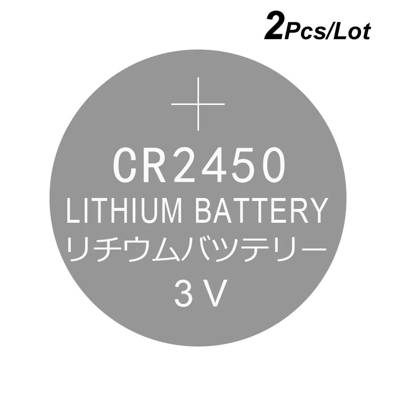 Литиевая батарея CR2450 3 в 2 шт. монета CR 2450 замена 5029LC BR2450 1W CR2450N ECR2450 DL2450 KCR2450