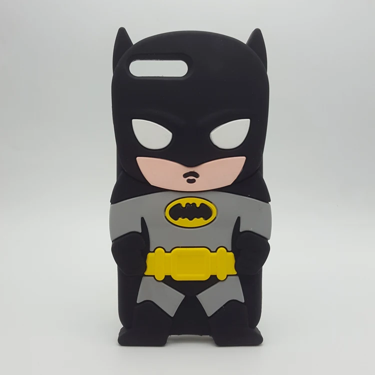 Soft Silicone Phone Case For iPhone X 8 7 7Plus Cute 3D Cartoon Batman Rubber Cover For iPhone 6 6S Plus Protective shell
Soft Silicone Phone Case For iPhone X 8 7 7Plus Cute 3D Cartoon Batman Rubber Cover For iPhone 6 6S Plus Protective shell