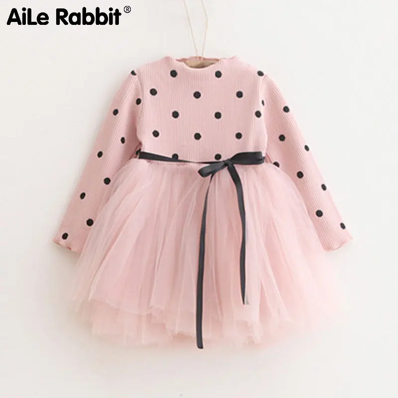 AiLe Rabbit Girls Fall Dress Fashion Polka Dot Polka Dot Long Sleeve Fluffy Princess Party Dress Children's clothing dress k1
AiLe Rabbit Girls Fall Dress Fashion Polka Dot Polka Dot Long Sleeve Fluffy Princess Party Dress Children's clothing dress k1