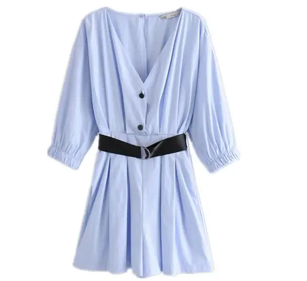 Blue Bodysuit Women Summer solid Sexy V-neck Slim Playsuits with belt Femme New Girls Casual Beach Overalls Body Jumpsuits Mujer
Blue Bodysuit Women Summer solid Sexy V-neck Slim Playsuits with belt Femme New Girls Casual Beach Overalls Body Jumpsuits Mujer