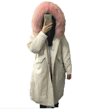 2018 Winter warm New Thicken 90% Down Jackets Large Real Fur Women's Fashio Plus Size Down Coats Female Loose Parkas Outerwea
2018 Winter warm New Thicken 90% Down Jackets Large Real Fur Women's Fashio Plus Size Down Coats Female Loose Parkas Outerwea