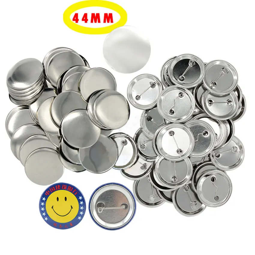100set/pack 44mm Badge Making Materials DIY Supplies Crafts Pin Badge Pinback Button Badges Blank Parts Metal Bottom
100set/pack 44mm Badge Making Materials DIY Supplies Crafts Pin Badge Pinback Button Badges Blank Parts Metal Bottom