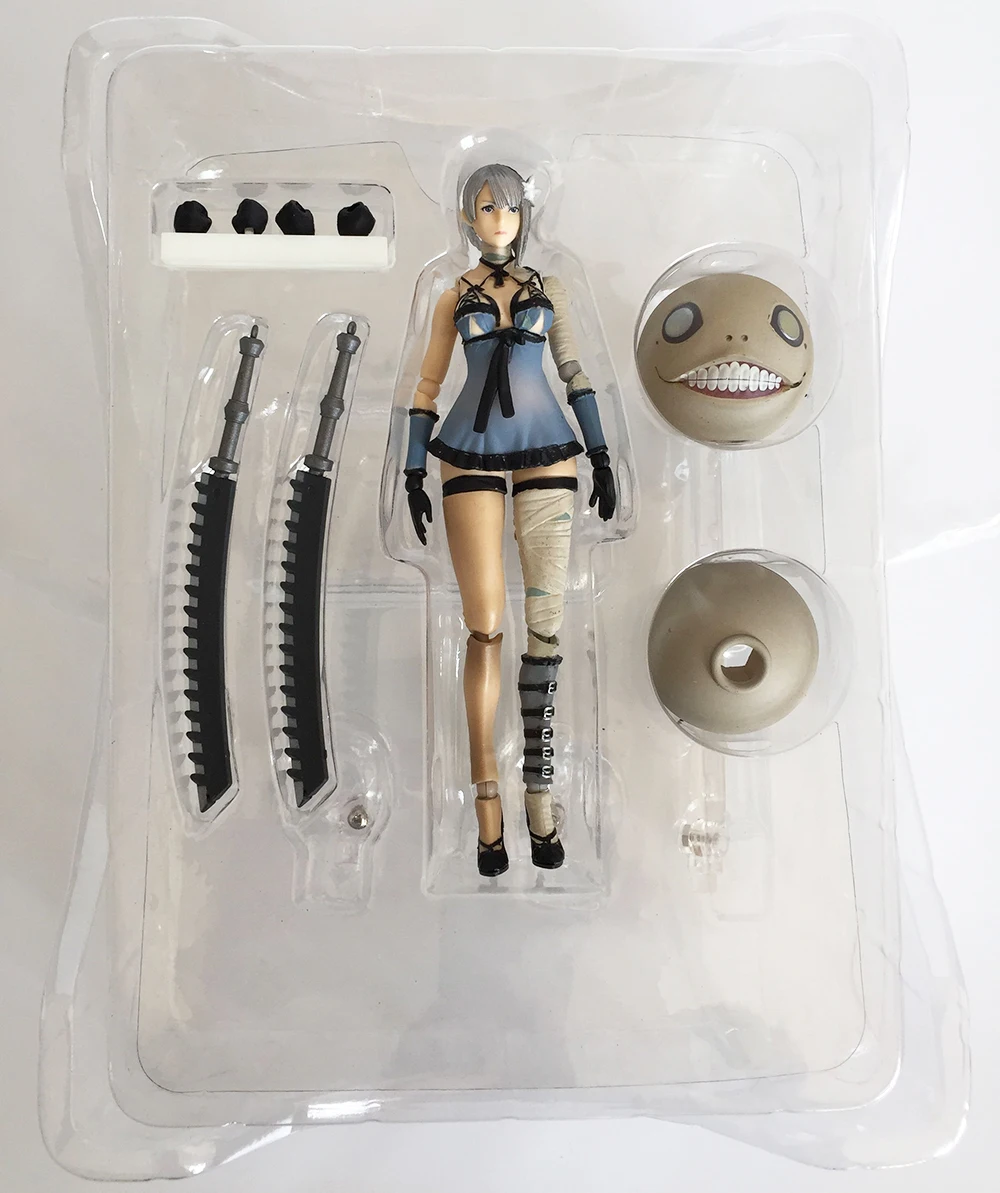NieR Automata Nier Replicant Gestalt Bring Arts Kaine PVC Action Figure Toy for Christmas Gift (2)