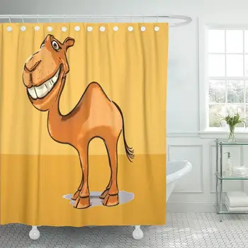 Shower Curtain with Hooks Arab Fun Camel Animal Arabia Arabian Asia Cartoon Desert Destination Decorative Bathroom 
Shower Curtain with Hooks Arab Fun Camel Animal Arabia Arabian Asia Cartoon Desert Destination Decorative Bathroom
