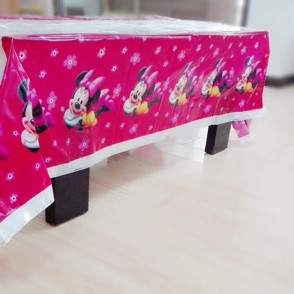 108x180cm minnie mouse party supplies disposable tablecloth Baby Kids Birthday Decoration minnie mouse birthday party supplies
108x180cm minnie mouse party supplies disposable tablecloth Baby Kids Birthday Decoration minnie mouse birthday party supplies