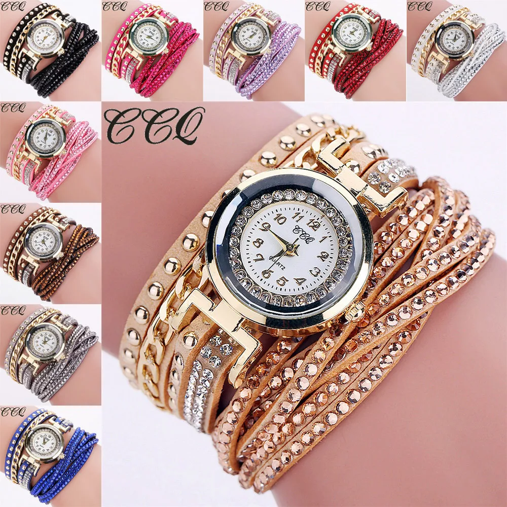 CCQ Women New Fashion Casual Analog Quartz Watch Hot Sale Female Creative Rhinestone Black Blue Bracelet Watch For Feminino
CCQ Women New Fashion Casual Analog Quartz Watch Hot Sale Female Creative Rhinestone Black Blue Bracelet Watch For Feminino