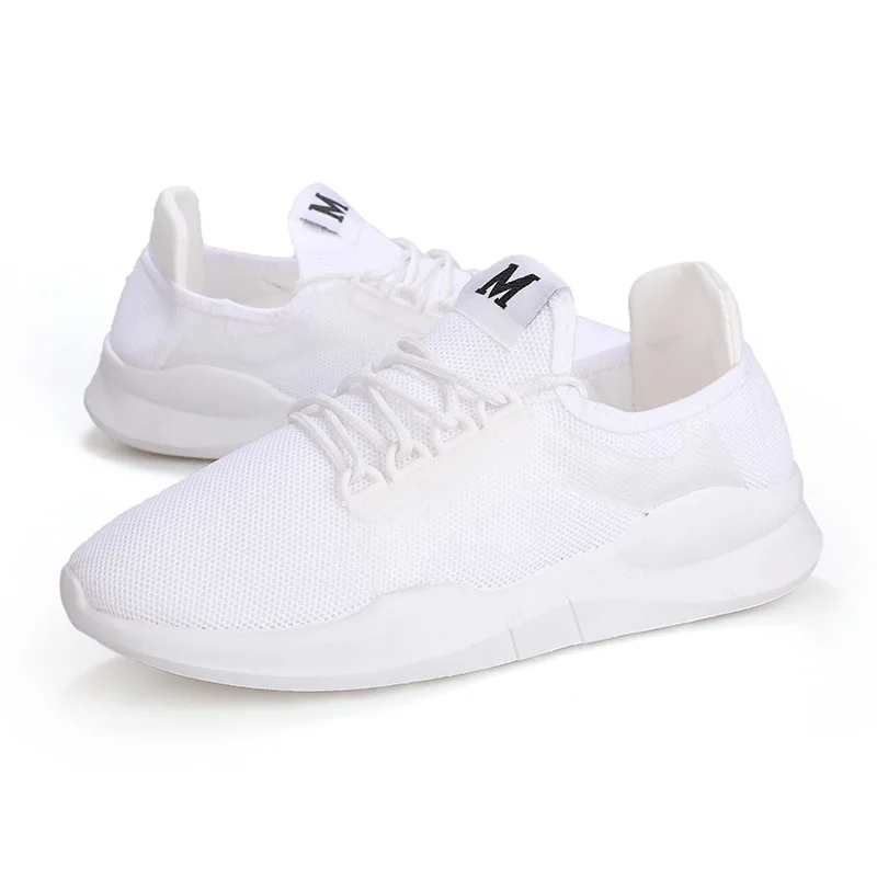 Breathable Shoes Mesh Soft Fashion Outdoor Jogging Shoes Men White Sneakers Flying Fabric High Quality Brand Casual SP012
Breathable Shoes Mesh Soft Fashion Outdoor Jogging Shoes Men White Sneakers Flying Fabric High Quality Brand Casual SP012