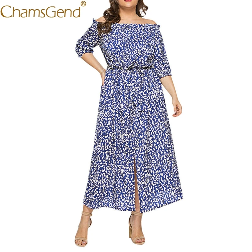 Women Summer Off Shoulder Long Dress Fashion Lady Half Sleeve Leopard Print Boho Beach Party Dress XL,2XL,3XL,4XL,5XL 90514
Women Summer Off Shoulder Long Dress Fashion Lady Half Sleeve Leopard Print Boho Beach Party Dress XL,2XL,3XL,4XL,5XL 90514