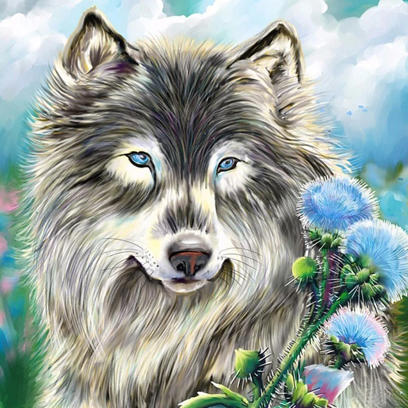 5D Diy Diamond Painting Cross Stitch Wolf Animals Full Round Diamond Embroidery Rinestones Painting Diamond Mosaic Home Decor
5D Diy Diamond Painting Cross Stitch Wolf Animals Full Round Diamond Embroidery Rinestones Painting Diamond Mosaic Home Decor