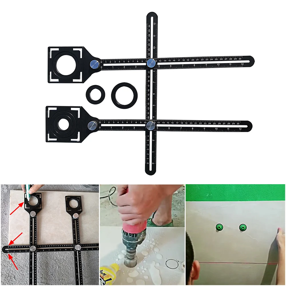 Universal Upgraded Multi Functional Ruler Angularizer Template Tool Tile Perforating Locator Functional Ruler Template Tool
Universal Upgraded Multi Functional Ruler Angularizer Template Tool Tile Perforating Locator Functional Ruler Template Tool