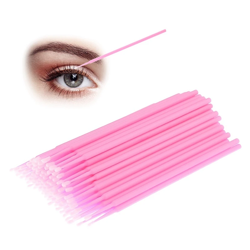 100Pcs/Pack Profession Disposable Eyelash Brush Cleaning rod Eyebrow Eye Lip Pregnant eyelash swab for tattoo Cotton Swab
100Pcs/Pack Profession Disposable Eyelash Brush Cleaning rod Eyebrow Eye Lip Pregnant eyelash swab for tattoo Cotton Swab