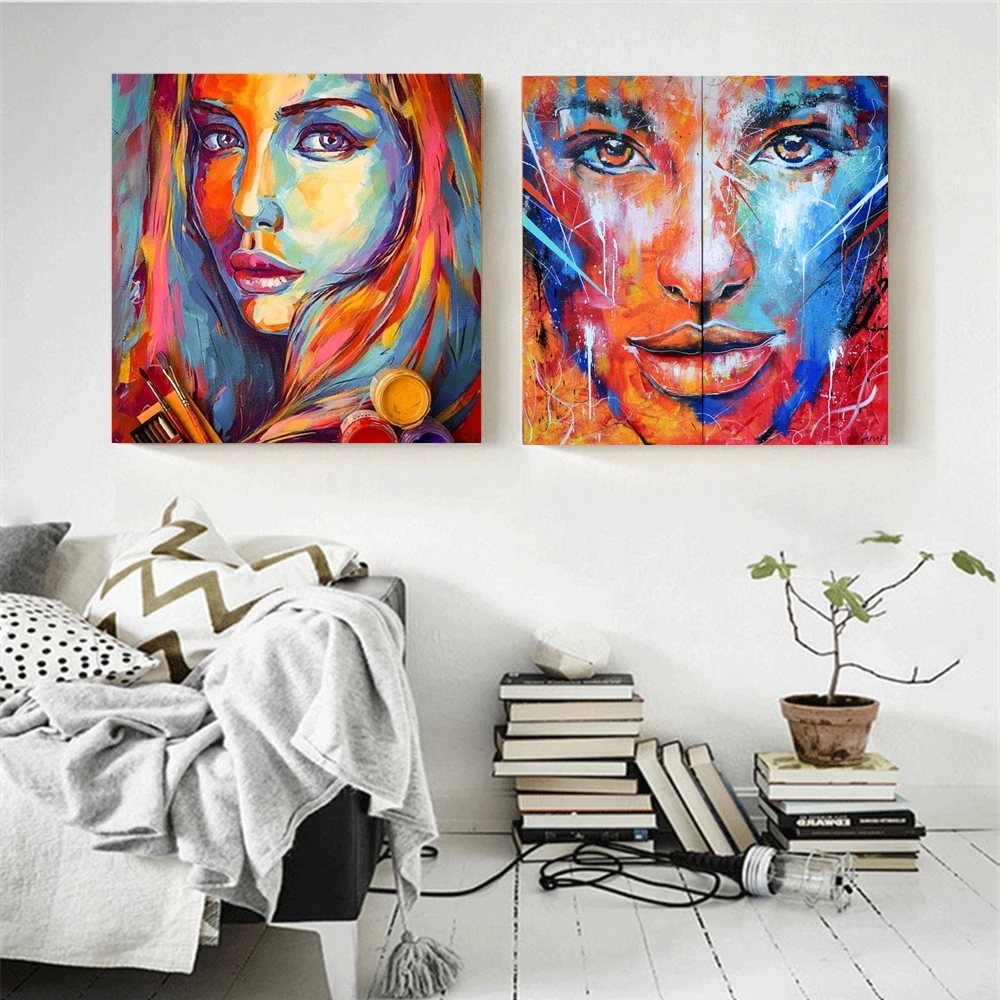 Abstract Portrait Wall Art Two Face Oil Painting Canvas Print Beauty Woman Portrait Painting for Room Home Wall Decor Drop Ship
Abstract Portrait Wall Art Two Face Oil Painting Canvas Print Beauty Woman Portrait Painting for Room Home Wall Decor Drop Ship