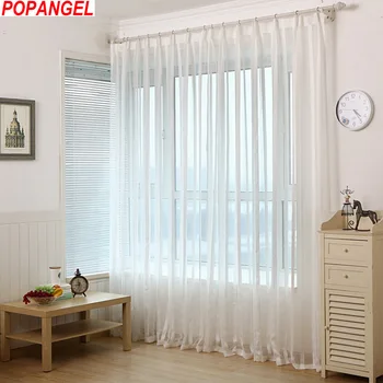 Popangel Hot free shipping polyester white jacquard stripe living room window voile curtains all match bedroom curtain fabric
Popangel Hot free shipping polyester white jacquard stripe living room window voile curtains all match bedroom curtain fabric