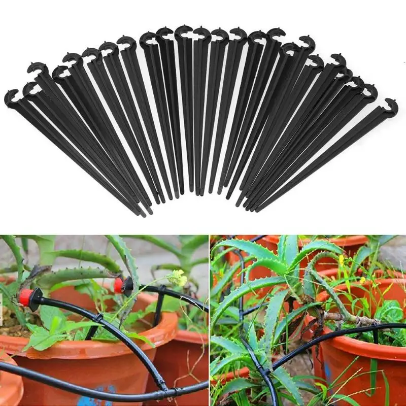 100Pcs/lot 4/7mm C-type Holders Micro Hose Fixed Holders Garden Drip Irrigation Accessories Garden Plants Watering Kit
100Pcs/lot 4/7mm C-type Holders Micro Hose Fixed Holders Garden Drip Irrigation Accessories Garden Plants Watering Kit