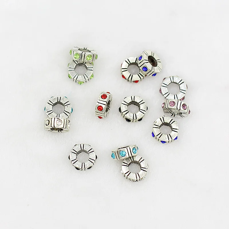 DIY jewelry accessories manufacturers selling silver alloy drill hole Bead Bracelet Beaded septum perforation
DIY jewelry accessories manufacturers selling silver alloy drill hole Bead Bracelet Beaded septum perforation