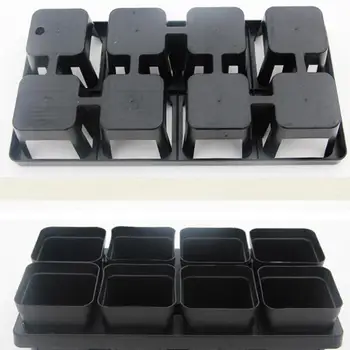 8-grid Plastic Flowerpot Tray Rectangle Flowerpot Bracket Gardening Accessories (without Flowerpot )-25
8-grid Plastic Flowerpot Tray Rectangle Flowerpot Bracket Gardening Accessories (without Flowerpot )-25