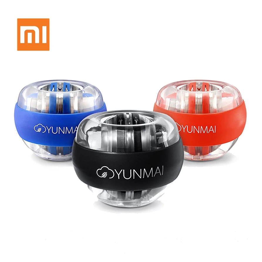 Xiaomi Mijia Yunmai Wrist Ball Trainer Powerball LED Gyroball Essential Spinner Gyroscopic Forearm Exerciser Gyro Fitness Ball
Xiaomi Mijia Yunmai Wrist Ball Trainer Powerball LED Gyroball Essential Spinner Gyroscopic Forearm Exerciser Gyro Fitness Ball