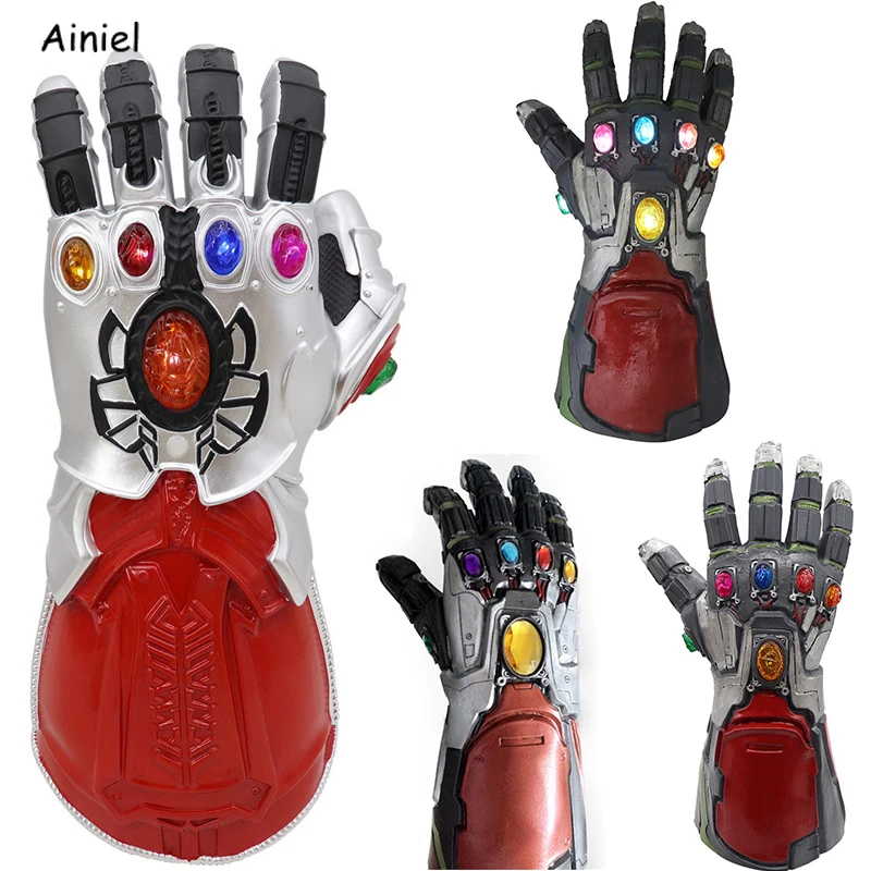 Avengers 4 Endgame Iron Man Tony Stark Infinity War Gauntlet Cosplay Costume Latex PVC Gloves Arms Super Heros Weapon Props
Avengers 4 Endgame Iron Man Tony Stark Infinity War Gauntlet Cosplay Costume Latex PVC Gloves Arms Super Heros Weapon Props