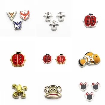 Hot selling MIx 10pcs/lot animal ladybird fish floating charms living glass floating memory locket charms jewelry
Hot selling MIx 10pcs/lot animal ladybird fish floating charms living glass floating memory locket charms jewelry