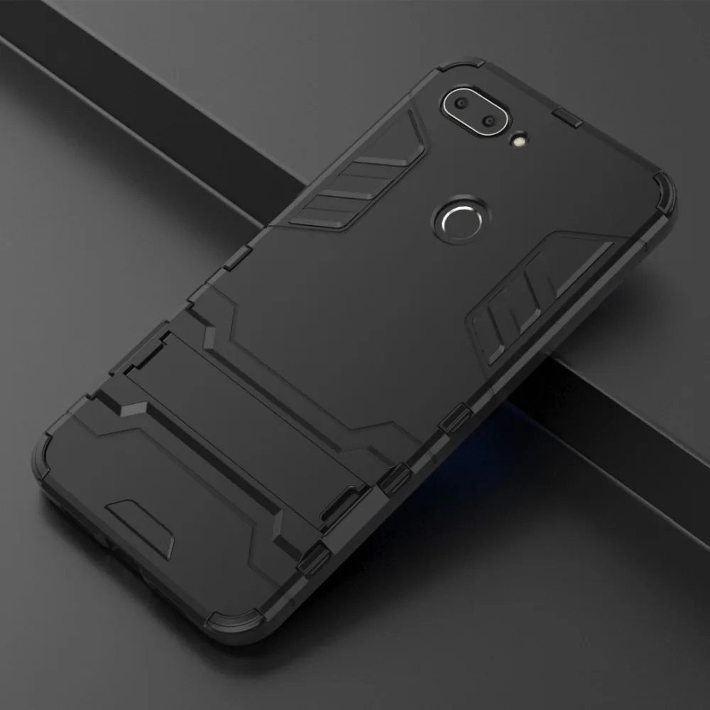 Чехлы для Xiaomi Mi 8 Lite чехол Mi8 противоударный жесткий пластиковый чехол-Броня с