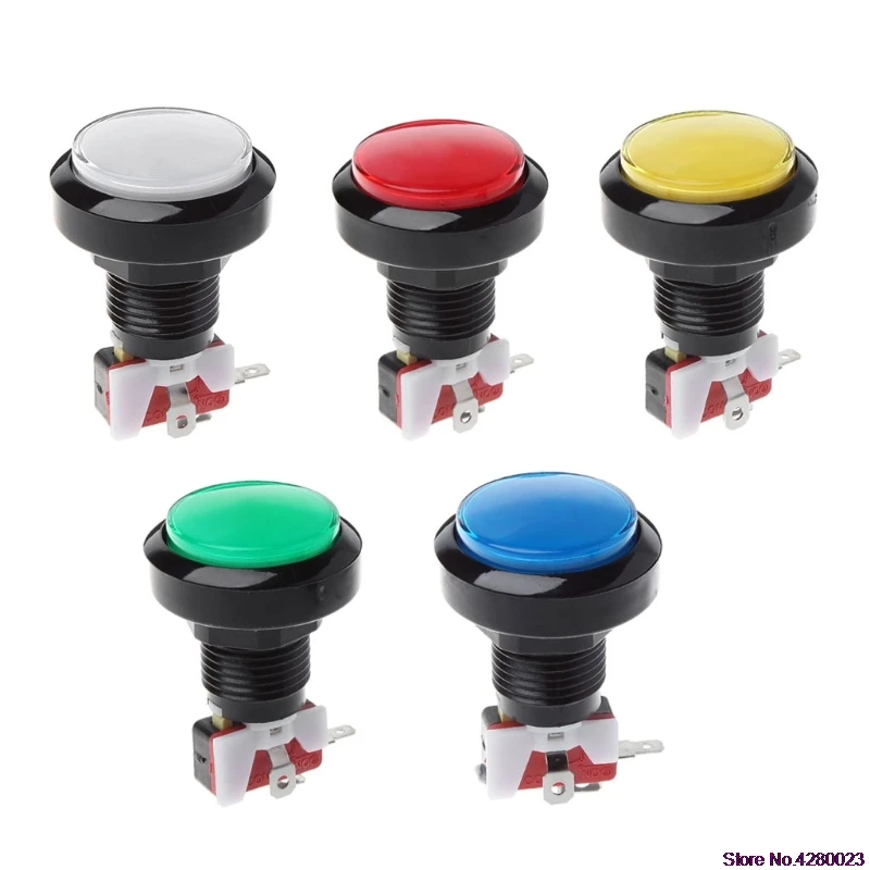 2019 New 45mm Push Arcade Button 12V Power LED Lit Round Micro Switch Vending Machine 5 Color
2019 New 45mm Push Arcade Button 12V Power LED Lit Round Micro Switch Vending Machine 5 Color