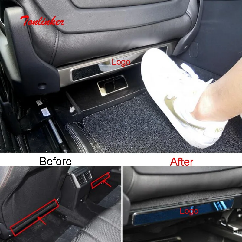 Tonlinker Interior Seat back Anti-dirty Cover sticker for Peugeot 508L 2018-19 Car Styling 2 PCS Stainless steel Cover sticker
Tonlinker Interior Seat back Anti-dirty Cover sticker for Peugeot 508L 2018-19 Car Styling 2 PCS Stainless steel Cover sticker