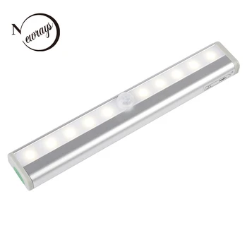 Simple modern infrared sensor night light 10 LED induction night light bedroom baby room bathroom closet staircase corridor door
Simple modern infrared sensor night light 10 LED induction night light bedroom baby room bathroom closet staircase corridor door